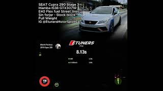 SEAT Leon Cupra 290 Stage 3 IS38 GTX3071R 1206 seconds daily tires [upl. by Sailesh]