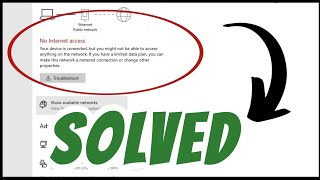 No Internet access but connected to Ethernet in LAN SOLVED [upl. by Naniac]