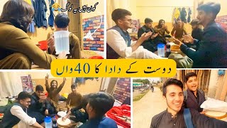 Dost ke DADA ka chaliswa Sath ma Tikka and Halwa🤤  Ji Vlogs  UOH [upl. by Lajet]