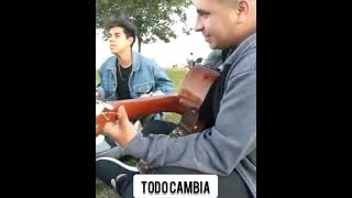 Francisco Benítez y sus amigos de La Voz Argentina lavozargentina todocambia acustico guitarra [upl. by Eselahc]