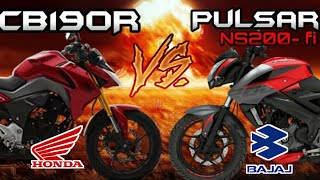 CB190R vs Pulsar NS200 fi Review Cual comprar [upl. by Freeland]