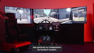 Simulateur de conduite Rehab Evolution [upl. by Nevin]