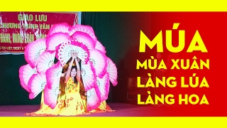 Làng lúa làng hoa  Tốp múa  Thôn Phi Liệt  Full HD [upl. by Mort]