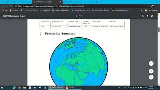 CONVERT FILE STATIC TO RINEX BY GEOSOLUTION PROGRAM AND UPLOAD TO AUSPOS [upl. by O'Gowan]