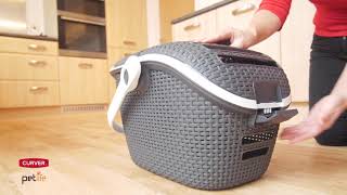 CURVER Petlife cat carrier [upl. by Annaor]