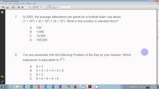 enVision Math Grade 6 Topic 1 Test Common Core HD [upl. by Hanni68]