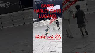 SWISS HAREY DAYS lugano business travel bikers swisslife harleydavidson summer job work [upl. by Corinne493]