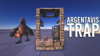 How to Build an Argentavis Taming Trap  Ark [upl. by Silsby83]