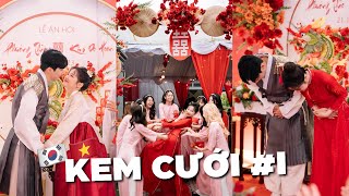 KEM CƯỚI 1 Công tác chuẩn bị cho lễ cưới ở Việt Nam của KemHoon 👰🏻‍♀️🤵🏻 [upl. by Artemahs]