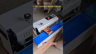 Continuous Band Sealer Machine [upl. by Olleina675]