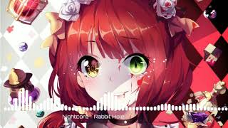 8D Nightcore  Rabbit Hole [upl. by Eelyam]