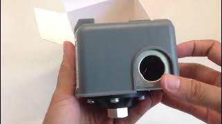 Unboxing Pressure Switch Square D 9013FSG2 [upl. by Gereld]