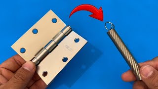 This tip changed my life Place a Spring into a door hinge [upl. by Gerrald]