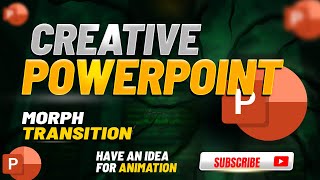 Animated PowerPoint Slide Design🔥 Step by Step 🔥 Morph Animation 2024 visionaapka ppt slideshow [upl. by Vardon]