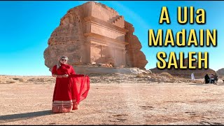 Madain Saleh HEGRA Dec 2020  Saudi Arabias Wonder  Al Ula  URDU  HINDI  مـدائـن صـالـح [upl. by Kcirdot388]