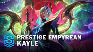 Prestige Empyrean Kayle Skin Spotlight  League of Legends [upl. by Salsbury]