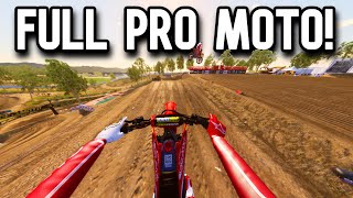 THE MOST REALISTIC PRO RACE IN MX BIKES [upl. by Zenger]