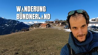 Winterwanderung Graubünden  Aufstieg nach Feldis [upl. by Libre255]