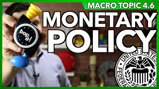 Monetary Policy Macro 46 [upl. by Essirehs]