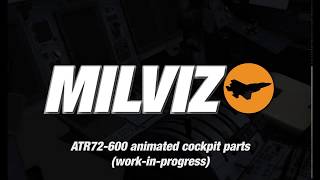 MilViz ATR72600 animated VC parts [upl. by Haberman]