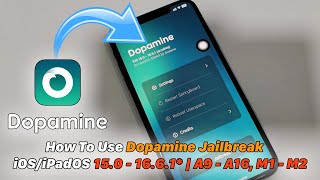 Dopamine Jailbreak iOSiPadOS 150  1661  A9  A16 M1  M2 [upl. by Akineg364]