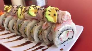 Como hacer Sushi  Receta de rollo Guamuchilito [upl. by Wilkison]