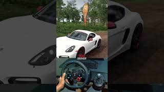 PORSCHE CAYMAN GTS 2015  01  Forza Horizon 5  Steering Wheel Gameplay [upl. by Leopoldeen]