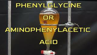 STRECKER SYNTHESIS PHENYLGLYCINE [upl. by Nahtaneoj]