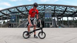 The Kwiggle Folding Bike The Worlds Most Compact Folding Bike [upl. by Graff]