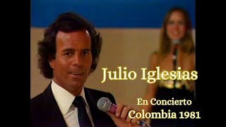 Julio Iglesias en concierto Colombia 1981 [upl. by Darbee]