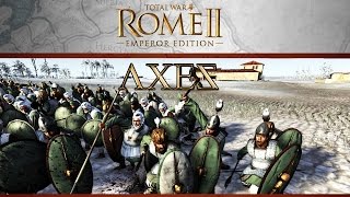 Total War Rome 2 Mechanics Using axes effectively [upl. by Ettenowtna664]