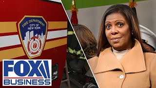 FDNY wants hecklers that chanted Trump booed NY AG Letitia James to come forward [upl. by Alysia]