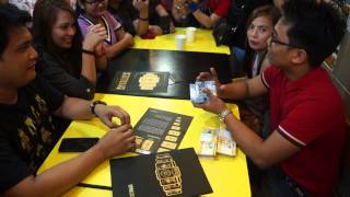 May 30 2015 EMGOLDEX PAYOUT YELLOW CAB PIZZA MALL OF ASIA PHILIPPINES [upl. by Eecyak]