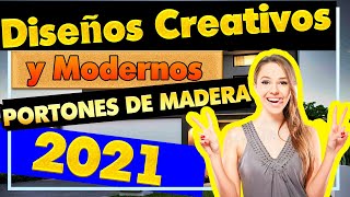 🔔HERMOSOS DISEÑOS DE PORTONES en Madera 2020 ☑️ Portones Para Fincas 🚨cool gates 2021 💡amazing gates [upl. by Ayiram]