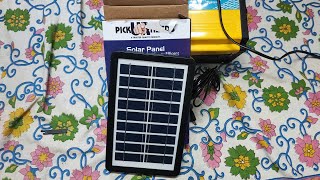 Rs 500 Solar setup  Pick Ur Needs Solar Panel 9V 3W Solar Board [upl. by Nymrak]