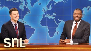 Weekend Update Christmas Joke Swap 2023  SNL [upl. by Weide]