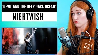 a serving of epic amp melodious vocal reactionanalysis of Nightwish quotDevil and the Deep Dark Oceanquot [upl. by Ahsimit]