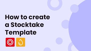 Stocktake Templates [upl. by Keen]