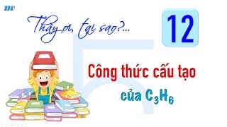 TOTS12  ChemSketch  Vẽ công thức cấu tạo của C₃H₆ [upl. by Nesto]