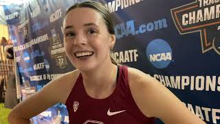 Stanford Star Freshman Roisin Willis Wins Her 800m Semifinal At NCAA Outdoor Championships [upl. by Jochbed]