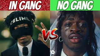 RAPPERS IN GANGS vs RAPPERS NOT IN A GANG 2021 Edition [upl. by Ahsilem515]