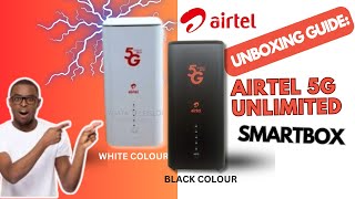 Exposed Unboxing The Airtel 5G Unlimited Internet Smartbox Guide [upl. by Ulick362]