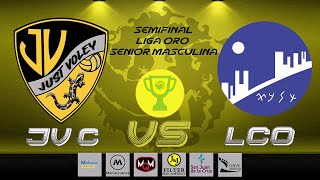 PRIMERA SEMIFINAL DE LALIGA ORO AFADE SENIOR MASCULINO JUST VOLEY CV quotCquot vs CD LA CORACHA quotBquot [upl. by Tresa711]