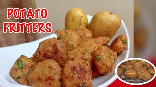 POTATO FRITTERS EASY RECIPE  RESEP MUDAH PERKEDEL KENTANG  ENGLISHINDONESIA SUBTITLES [upl. by Palladin77]