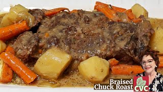 Braised Chuck Roast  Most Tender Chuck Roast  Outstanding Recipe [upl. by Clementi]