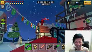 KOREAN GAMER RAGE AT PIXEL GUN 3D  HILARIOUS REUPOLDED [upl. by Lennaj]