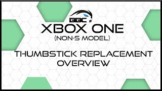 XboxOne replacement thumbstick install and review concave OEM style [upl. by Betteann80]