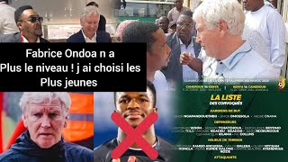 🛑URGENT 🇨🇲Marc brys revient sur les conflits avec Samuel Etoo  la non sélection de Fabrice Ondoa [upl. by Nizam]