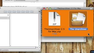 Unarchiver UnRarX amp Damaged RAR file on MacMR [upl. by Aiynat]