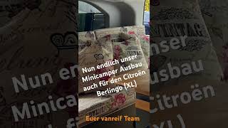 Ausbau Minicamper Citroën Berlingo [upl. by Isbel]